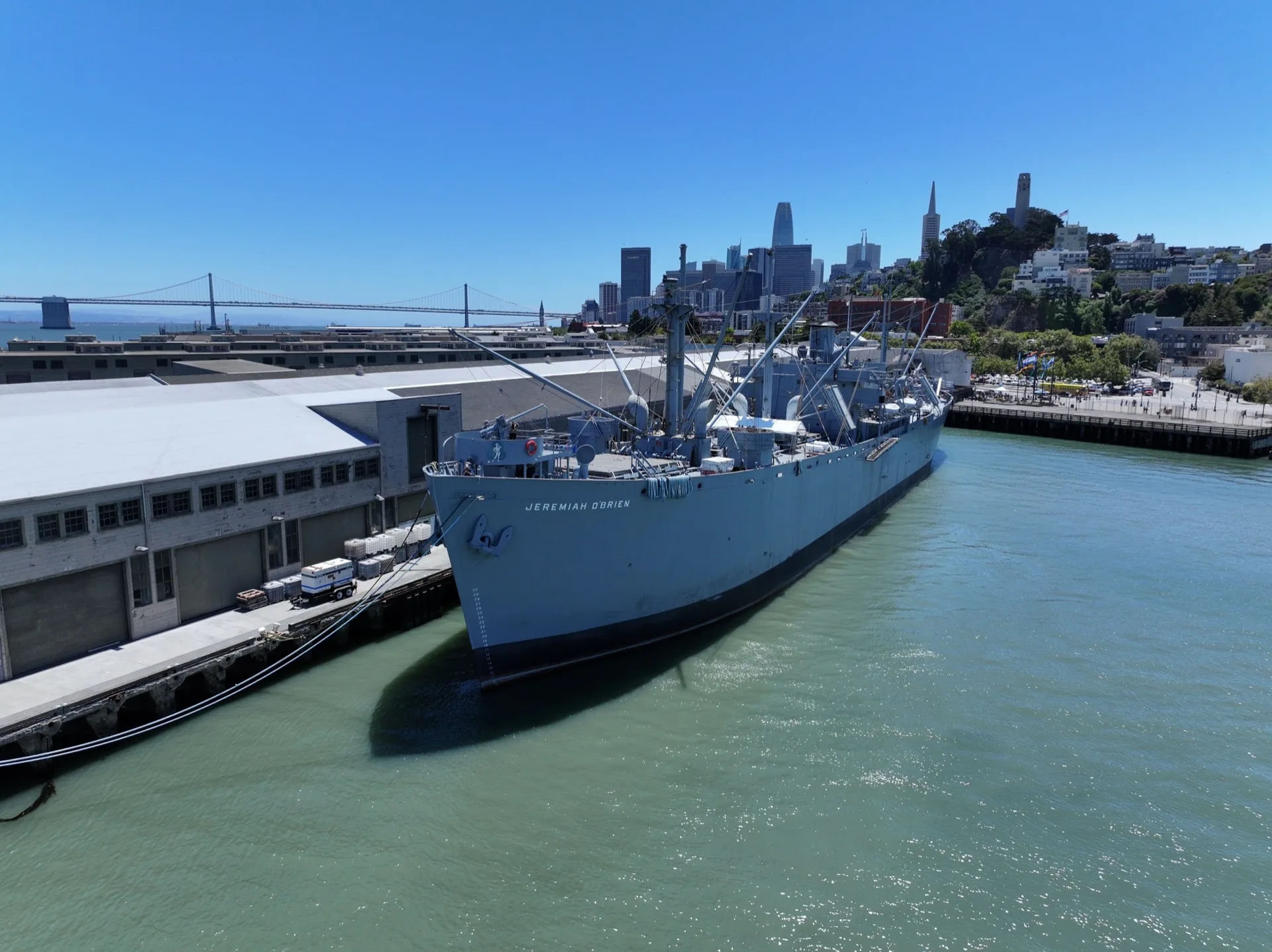 SS Jeremiah O'Brien at Pier 35, San Francisco