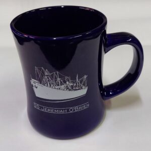 JOB logo royal blue mug