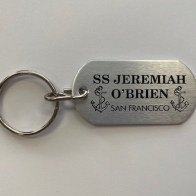 Dog Tag Key Chain